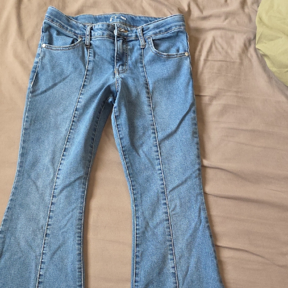 Art Class Light Blue Flare Jeans